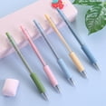thumbnail image 4 of 1pc Refillable & Retractable Gel Ink Pens 0.5mm Black Ink Gel Pen with 6 Ink, 4 of 8