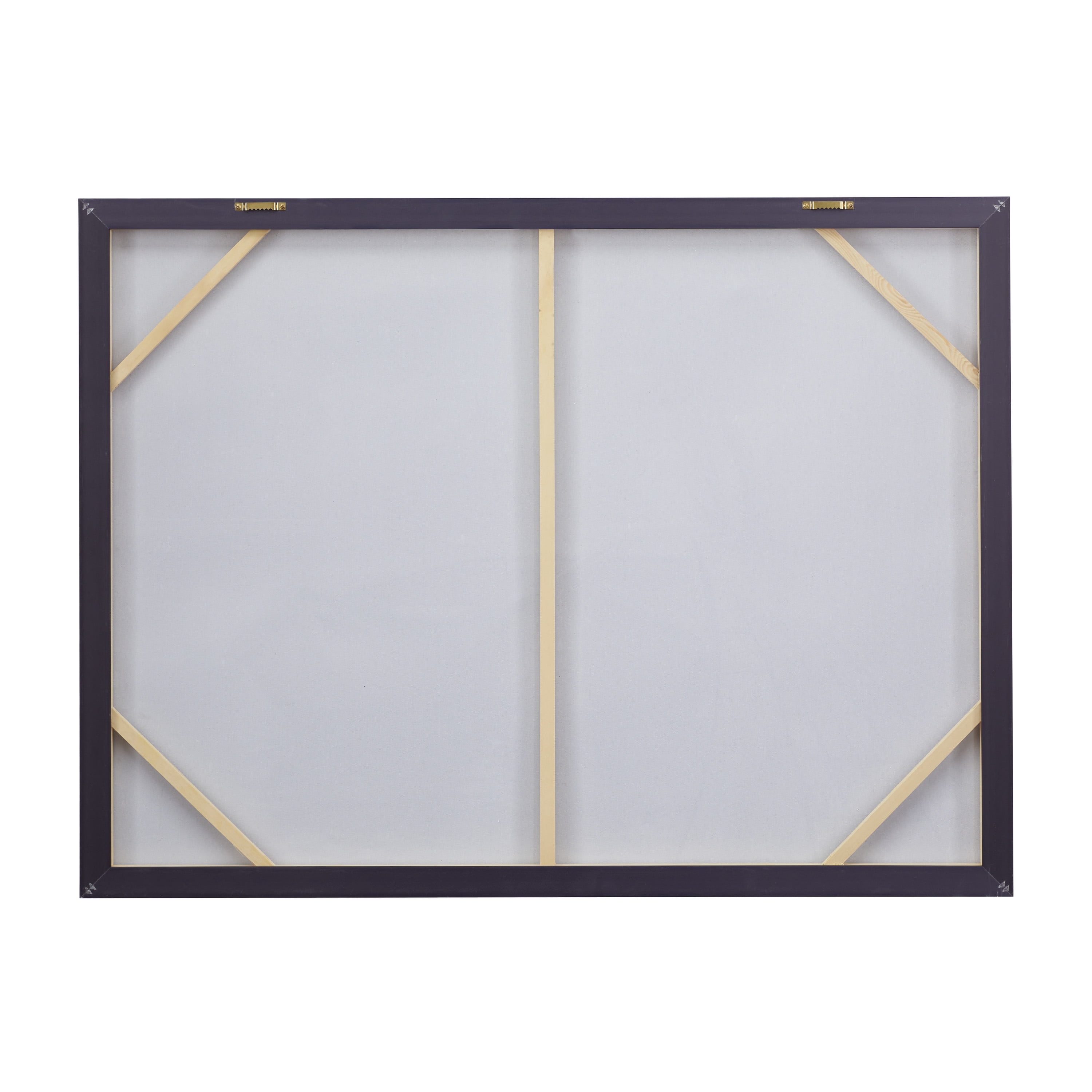 48" x 36" Sail Boat Framed Wall Art with Black Frame, by DecMode