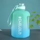 thumbnail image 5 of Botella de agua Sonducket 2,2 l a prueba de fugas con marcador de tiempo y organizador de bebidas Verde degradado, 5 of 6