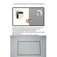 thumbnail image 5 of Projection Screen White Grid Anti-Light 16:9 for Home Portable Reflective Cloth ,Wrinkle-Free, 5 of 5