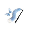 thumbnail image 1 of Ensemble Queue et Oreilles de Renard kit Queue Coiffe de Bal pour Enfants Unisexes Peluche pour Performance Déguisement Bleu, 1 of 9