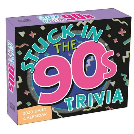 Calendars Stuck In The 90s Trivia Desk Calendar With High Quality