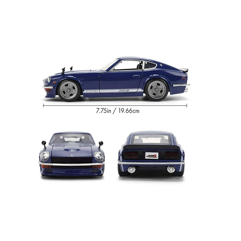 1972 Datsun 240Z Blue w/ White Stripes 