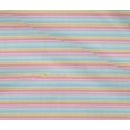 thumbnail image 3 of oneOone Tissu en Coton Flex Multicolore Rayé Décor Tissu Imprimé BTY 40 Pouces de Large, 3 of 3