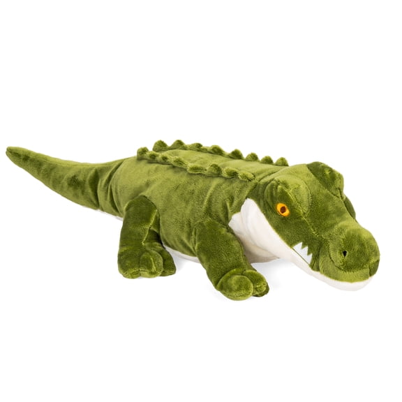 Wild Republic Ecokins Crocodile, Stuffed Animal, 12 inches, Gift for Kids, Plush Toy, Made from Spun Recycled Water Bottles, Eco Friendly, Child’s Room Décor