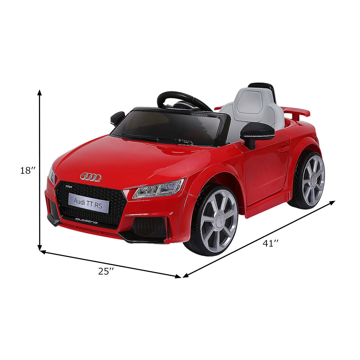 audi tt rs remote control car