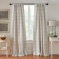 thumbnail image 1 of Cortina de ventana Elrene Home Fashions Brighton 52 x 108 cm, color gris, 1 of 7