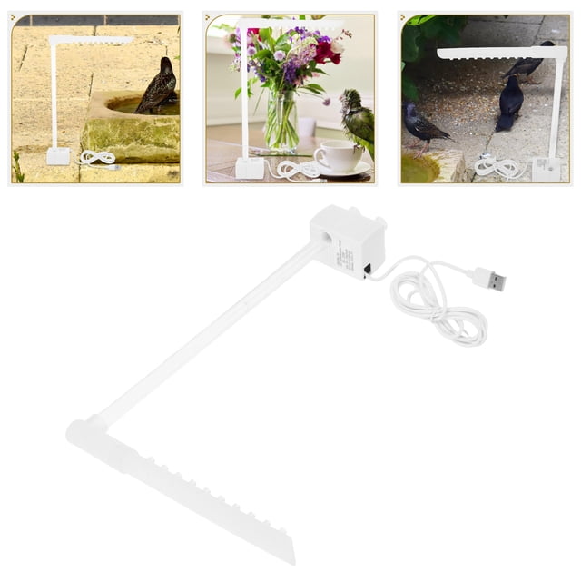 DEEPCRAFF Lovebird Shower Fountain featuring Waterfall Effect for Relaxing Bathing Experience 1 Set