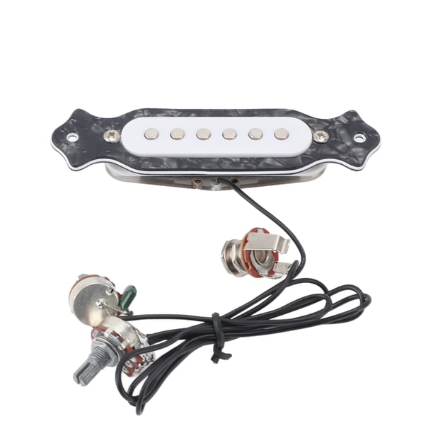 Pastilla De Guitarra, Reemplazo De Pastilla De Guitarra Eléctrica Precableada De Bobina única De 6 Cuerdas Con Controles De Volumen Y Tono