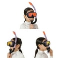 thumbnail image 3 of Reef Tourer Youth Single-Window Combo Set for Kids, Black/Metallic Purple (Mirrored Lens), 3 of 7