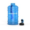 thumbnail image 4 of Botella de agua de 2,2 litros - Ahora con tapa Easy Drink - Duradera y extrafuerte - Sin BPA - Ideal para: Gimnasio, Dieta, Culturismo, Deportes al aire libre, Senderismo y Oficina Zhivalor XSD-227-2, 4 of 5