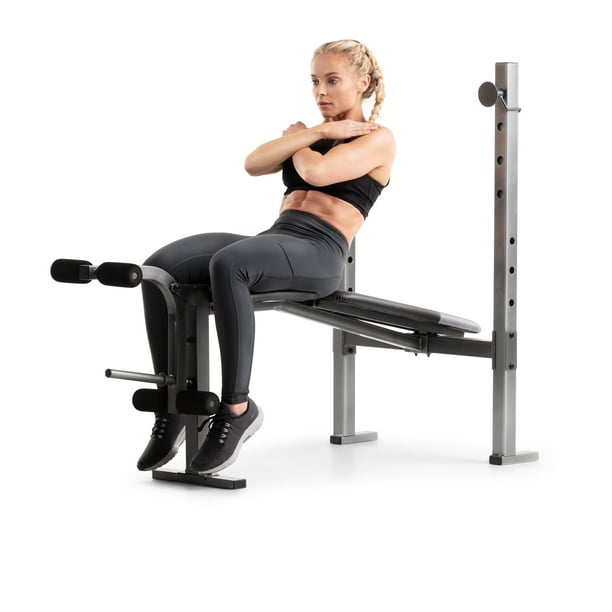 Gold's Gym XR 6.1 Multi-Position Weight Bench with Leg Developer -  Walmart.com
