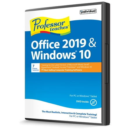 Individual Software - Professor Teaches Office 2019 and Windows 10 - Windows