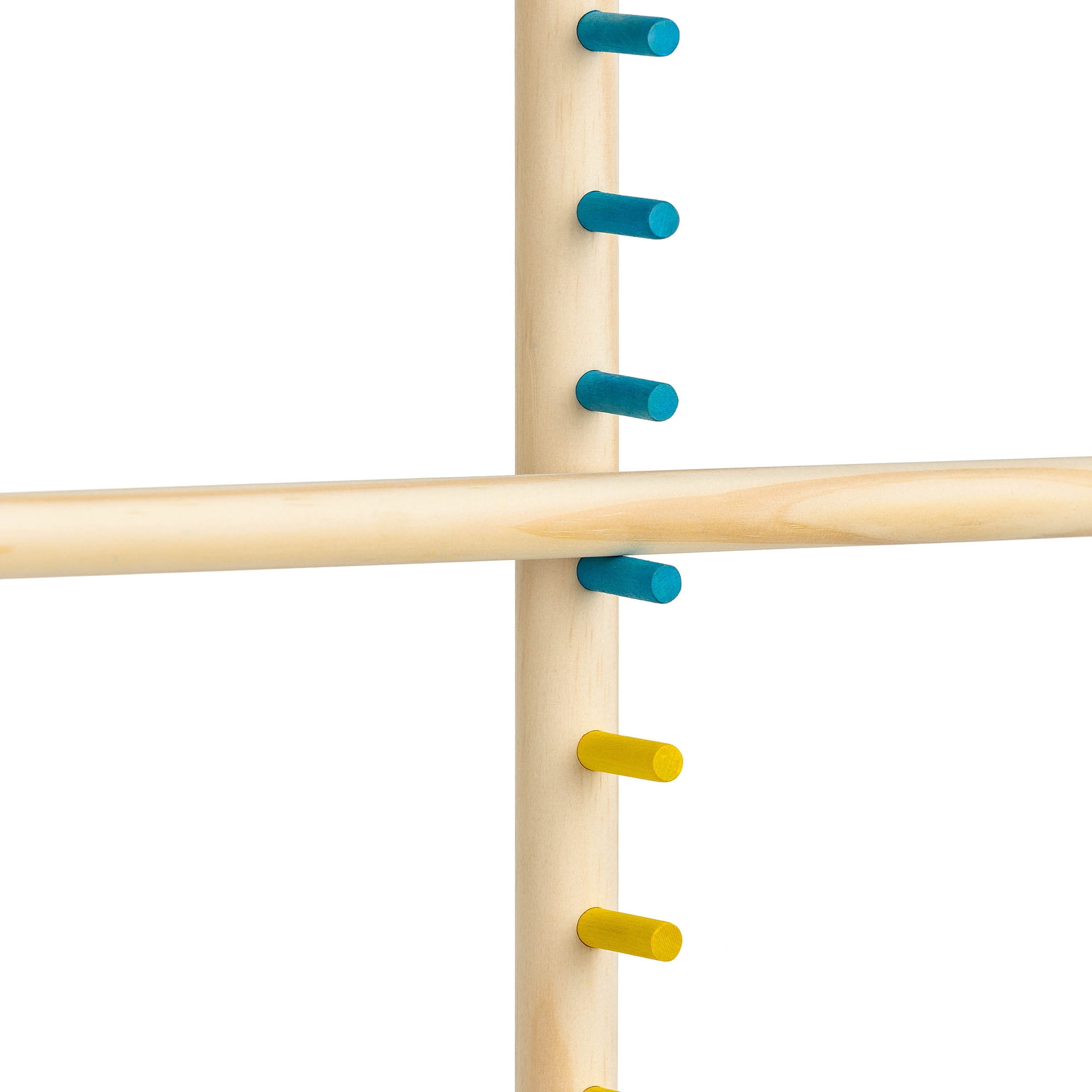 Grasshopper Games: Limbo - Classic Game, Wood Set, Test Flexibility & Balance, In-Outdoor Play, Travel Bag, Party & Backyard Activity, Family Age 3+