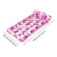 thumbnail image 4 of Tumbona Flotante Colchón Aire Cama Inflable PVC para Fiesta EN LA Piscina Verano, 4 of 9
