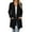 Black, variant on VISALY Long Sleeve Cardigan Chunky Knit Cardigan Long Cardigans for Women Lightweight Fall Sweaters V Neck Knit Sweater Front Button Up Cardigan Open Front Cardigan Cardigan with Pockets A L