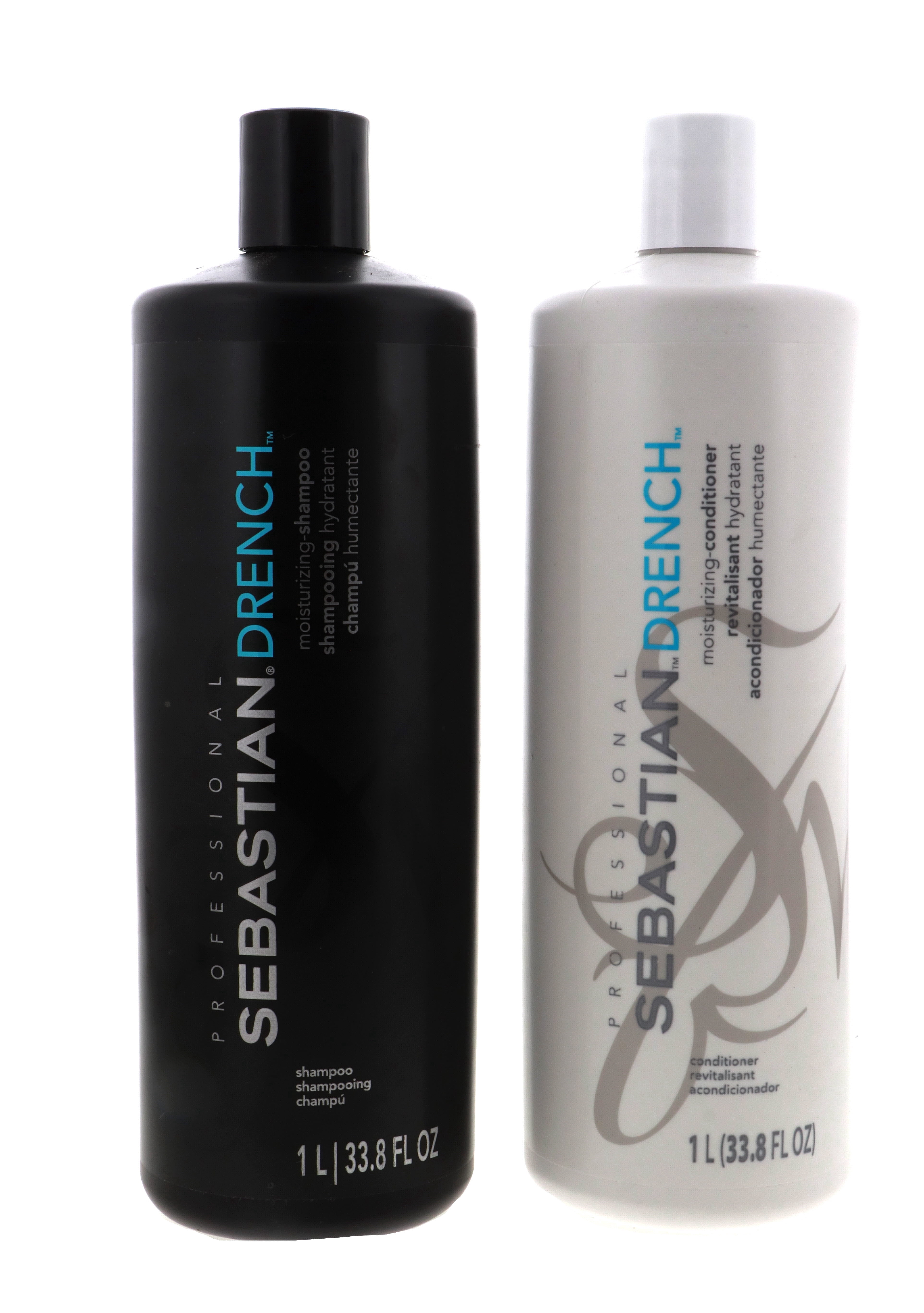 Sebastian Drench Duo: Moisturizing Shampoo and Conditioner with 2