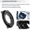 thumbnail image 3 of Adaptador de espaciador de altavoz tweeter Unique Bargains para Toyota de 6x9" a 6.5" 2 juegos, 3 of 5
