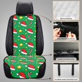 thumbnail image 6 of CHAQLIN Christmas Icon Pattern Car Seat Covers for Vans, Quilted Design with Buckle Car Front Seat Covers 2‑Piece Set Quilted Breathable Fabric Car Seat Covers Protector, 6 of 7
