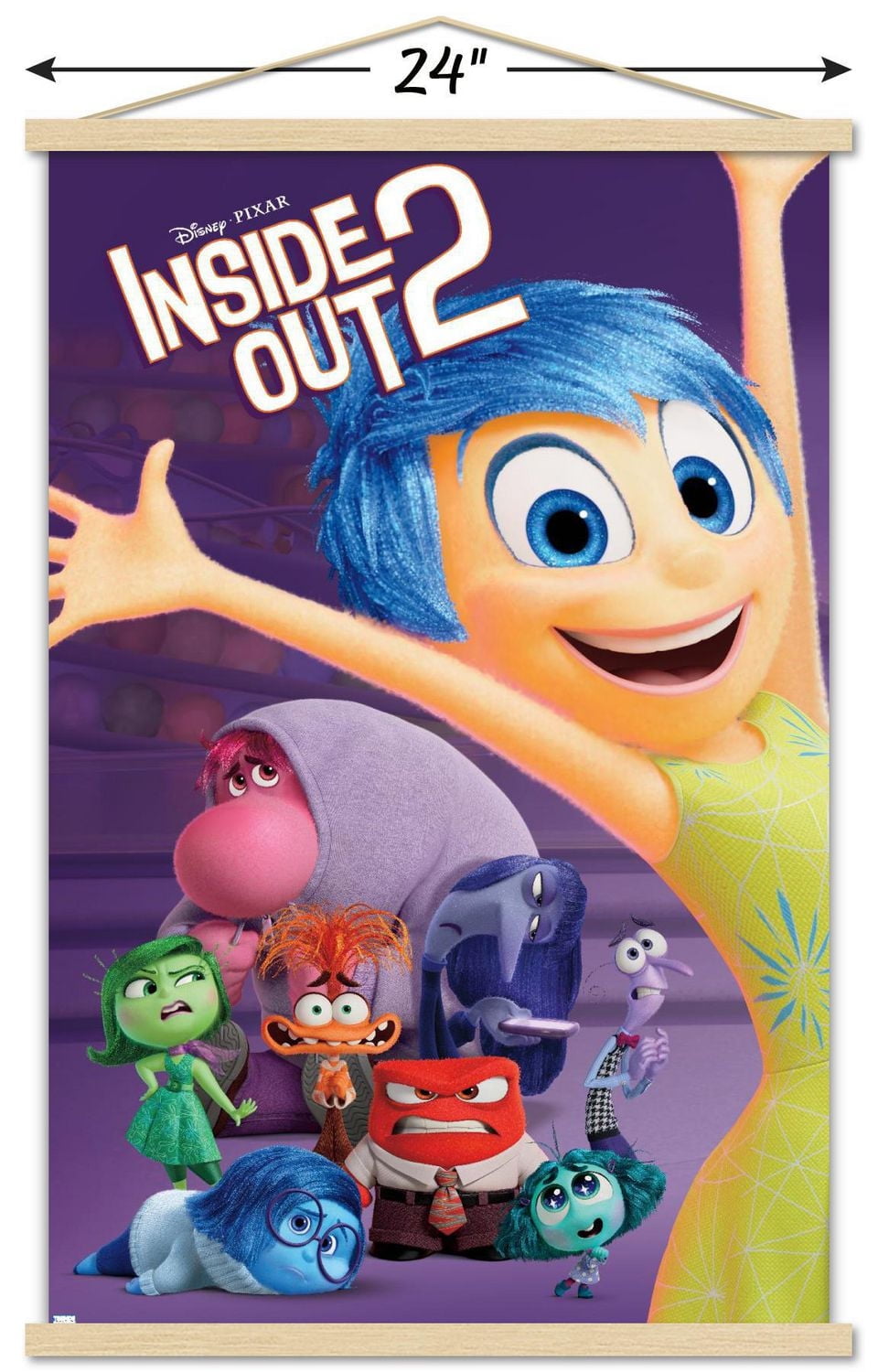 Disney Inside Out 2 - Group Wall Poster, 22.375" x 34"