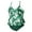 Green, variant on DGQPLPD Girls Swim Dress Swimsuit Cute Design Bathing Suit for Toddler Kids Beach Pool Party Summer Swimwear Two Piece Set Green 11-12 Years