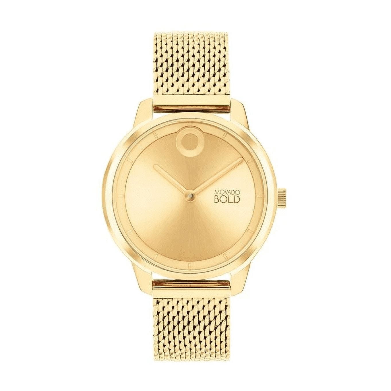 Movado Bold Gold-Tone Ladies Watch 3600502 - Walmart.com