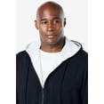 thumbnail image 5 of Boulder Creek By Kingsize Men's Big & Tall  Full-Zip Thermal Hoodie, 5 of 6