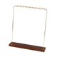 thumbnail image 5 of Soporte de Joyería Moderno con Ganchos Ahorro de Espacio de Encimera Duradero Colgante para Gemelos Colgantes Cadenas Estante de Soledad Soporte organizador de joyas, 5 of 10