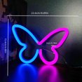 thumbnail image 1 of Butterfly LED Light Battery/USB Powered Luminous Wall Decorative Lamp For Home Living Room Party Festival Decor, 1 of 9