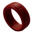 thumbnail image 2 of Banda para el anillo de dedo de boda de silicona flexible de 7 piezas de 8 mm de ancho US Size9 Sunnimix Banda del anillo del dedo del silicón, 2 of 8