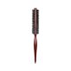 thumbnail image 1 of wonima44 Small Boar Bristle Round Brush, 1.3 inch Natural Portable Mini Round Hair Brush with Wood Handle for Women and Men's Fine, Thin Hair or Beards, Straightening Curling Volumizing Detangling, 1 of 1