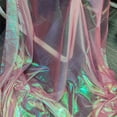 thumbnail image 3 of Tela Qidekjjt de organza iridiscente, color rojo vino, 3 m x 1,5 m, 3 of 7