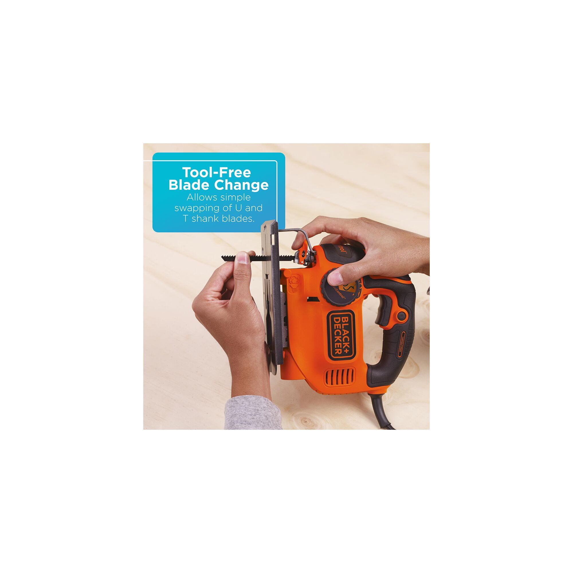 BLACK+DECKER 5 Amp Electric Jig Saw with CurveControl, BDEJS600C