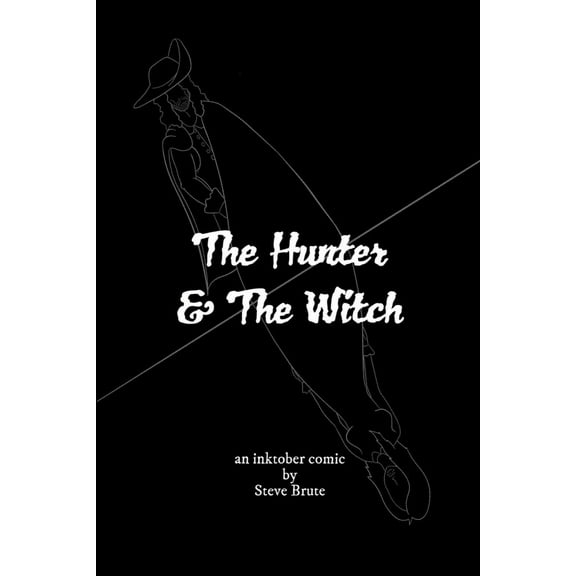 The Hunter and The Witch: an inktober comic, (Paperback)