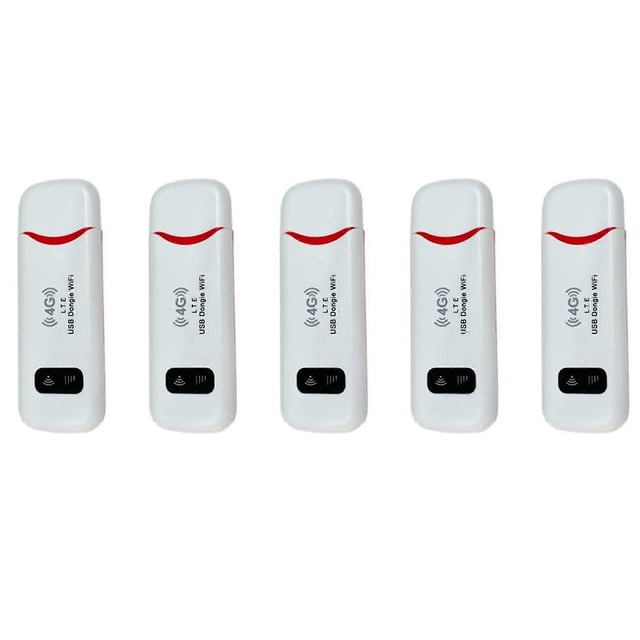 5X 4G LTE Wireless USB Dongle Mobile Hotspot 150Mbps Modem Stick Sim Card Mobile Broadband Mini 4G Router for Car Office