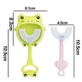 thumbnail image 2 of Cepillo de dientes en forma de U Cepillo sensorial para niños - Cabezal de cepillo de silicona Limpieza de toda la boca, 2 of 5
