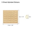 thumbnail image 2 of 5 Sheets Number Resin Stickers 3D Small 1 to 9 Gold Number Sticker Metallic Alloy for Resin Nail 3mm, 2 of 6