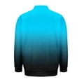 thumbnail image 5 of MaFYtyTPR Men's Jackets Lightweight Autumn and Winter Stand-up Collar Gradient Color Coat Long Sleeve Headless Jacket on Sky Blue L(US 8), 5 of 5