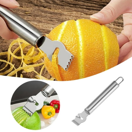 

Fall Kitchen Tools Peeler Stainless Steel Lemon Grater Orange Peeler With Channel Lemon Peeler For Stainless Steel Orange Rind Peeler Tool For Kitchen Gadgets
