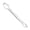 Sliver, Black, variant on tooloflife 270mm/10.63 inch Double End Spanner Metric Wrench Extra Long Wrench Hand Tool High-Carbon Steel