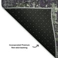 thumbnail image 5 of Addison Rugs Mayfield Premium Machine Washable Transitional Geometric Purple Rectangle Rug, 8' x 10', 5 of 7