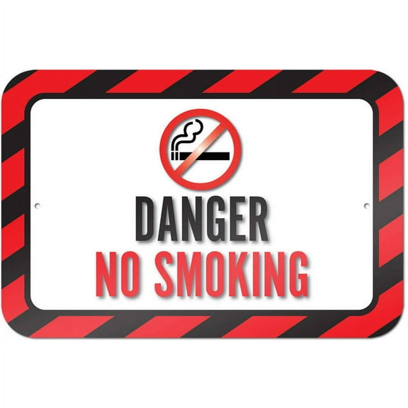 Danger No Smoking Sign