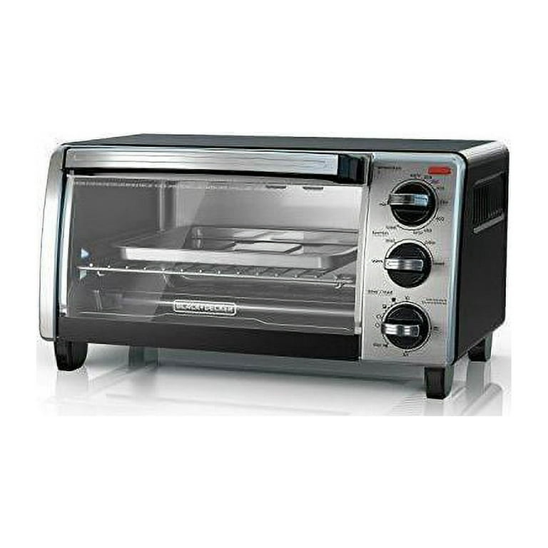 Black+Decker Natural Convection 4-Slice Toaster  