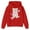 Red, variant on CHENge Hoodies for Boys 7-8 Oversized Solid Loose Fit Girls Preppy Sweatshirts Pullover Kids Summer Long Sleeve Cute Trendy Hoodies
