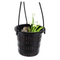 thumbnail image 3 of Toyvian 1Set Hanging Wall Planter in Black Plastic with Simple Design for Home and Office Decoration, 3 of 8