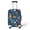 Flower, variant on HELLHERO Tropical Fronds Print Luggage Cover Easy Washing Bottom Zipper Polyester Ammonia Suitcase Cover for Travel Outdoor