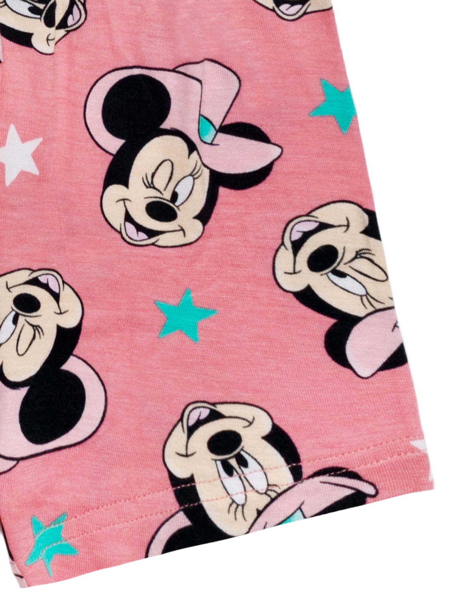 Character Toddler Viscose Tee and Short Sets Pajama Set, 2-Piece, Sizes 12M-5T