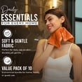 thumbnail image 5 of RIVERSIDE 10 Pack Washcloth 11x11 Soft Absorbent Cotton with Assorted Colors for Face, Body and Kitchen, 5 of 7