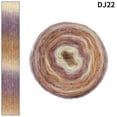 thumbnail image 1 of Zhuge Hilo giratorio de 200 g, hilo acrílico al 58 % para kit de crochet con cambio de color suave, hilo grande, P, 1 of 3