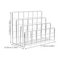 thumbnail image 2 of FRCOLOR Desktop Mail Organizer File Holder Desk File Organizer File Holder Mail Organizer Mail Holder Countertop Desktop Mail Organizer Notebook Organizer For Desk, 2 of 8